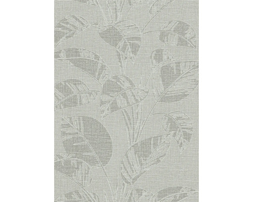 Behang met bladerpatroon
