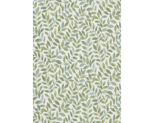 Behang met bladerenmotief