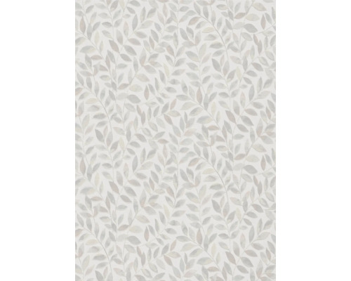 Behang met bladerpatroon