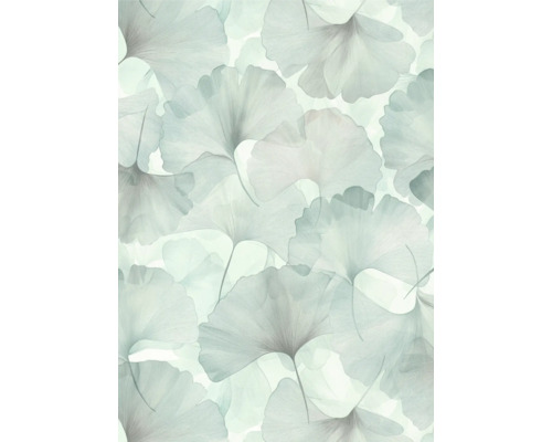 ERISMANN Vliesbehang 10470-18 Elysium bloemen groen Behang met ginkgobladmotief