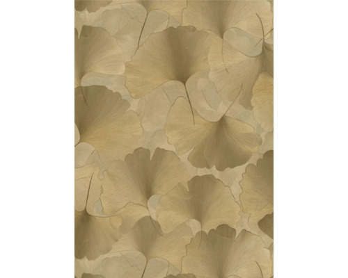 ERISMANN Vliesbehang 10470-30 Elysium bloemen goud Behang met ginkgobladmotief