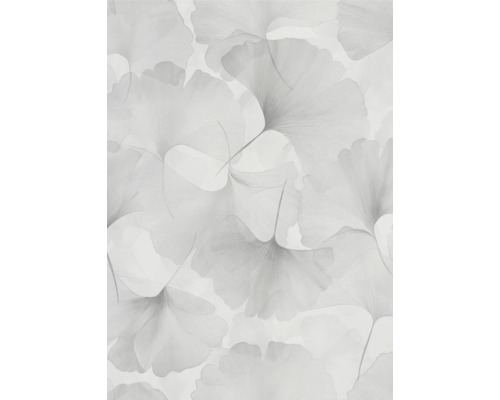 Behang met ginkgo bladeren patroon