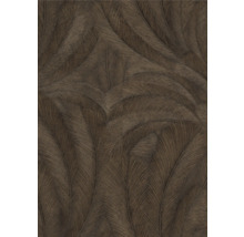 Behang met verenmotief