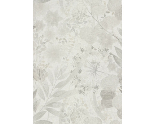 ERISMANN Vliesbehang 10506-31 Secret Garden bloemen grijs Behang met bloemmotief