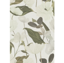 Behang met bloemmotief