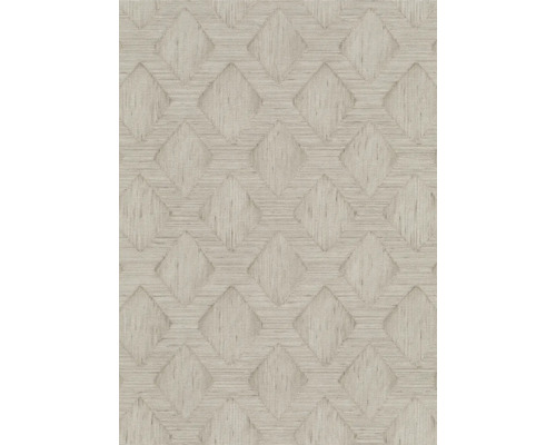 ERISMANN Vliesbehang 10509-02 Secret Garden geometrisch beige Behang met geometrisch ruitpatroon