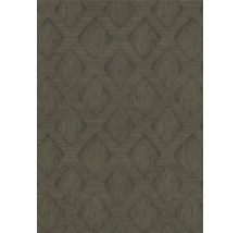 Behang met grafisch ruitpatroon