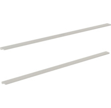 Twee latten voor badkamermeubels