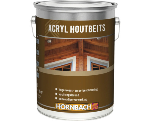 Acryl Houtbeits blik voor buiten