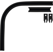 Afdichtprofiel, geleidingsprofiel en klemmen voor garagedeuren