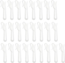 Meerdere gordijnhaken van kunststof