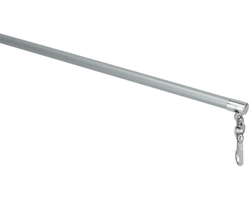 Gordijnroede met karabijnhaak voor het bevestigen van gordijnen