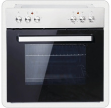 Oven met bedieningsknoppen en glazen deur