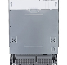 Achterkant van een vaatwasser met verstelbare poten