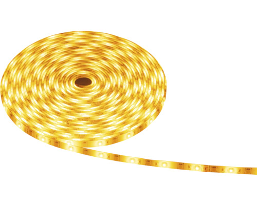 Opgespoelde ledstrip