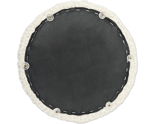 Ronde zitkussen met schroeven