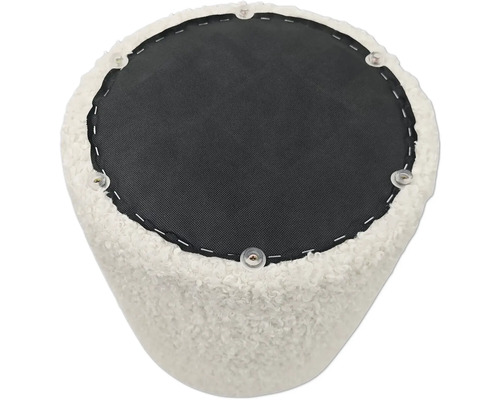 Kruk met stoffen bekleding