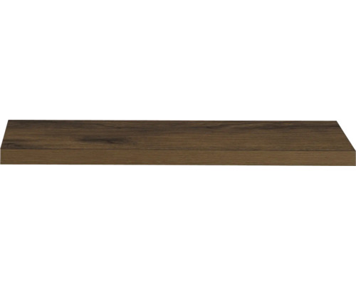 SANOX Bodem voor stalen frame 80 cm walnoot Houten plank met houtnerf