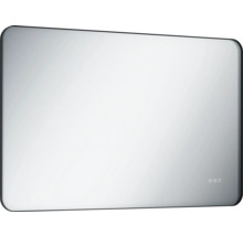 Rechthoekige spiegel met verlichting