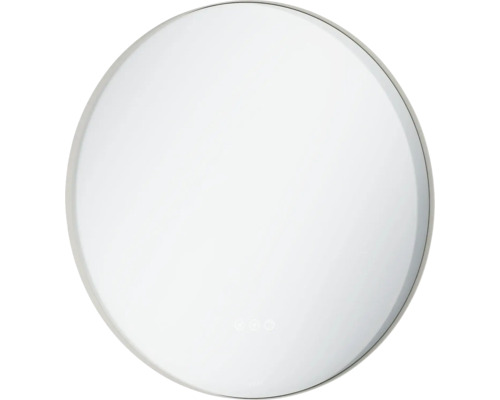 LAUFEN Badkamerspiegel met verlichting Lida fume Ø60 cm Ronde badkamerspiegel