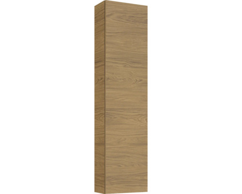 LAUFEN Hoge badkamerkast Lida 120x30x17 cm casella dark Hoge kast met houten structuur