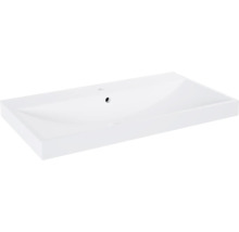 Wastafel van sanitair keramiek