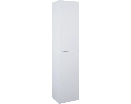 LAUFEN Hoge badkamerkast Lida 180x40x35,2 cm mat wit Witte badkamer hoge kast met twee deuren voor wandmontage