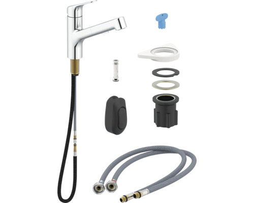 Keukenkraan met accessoires