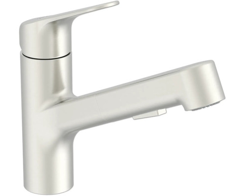 KEO Keukenkraan Shaza RVS Keukenkraan met uittrekbare sproeier