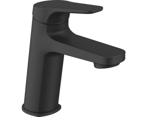 FORM&STYLE Wastafelkraan Ilanca zwart Zwarte wastafelmengkraan voor de badkamer