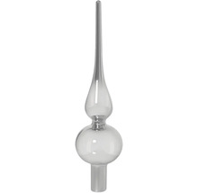 Glazen kerstboom piek