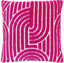 Vierkant decoratief kussen met grafisch patroon