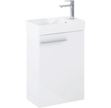 Wastafelonderkast met wastafel en kraan