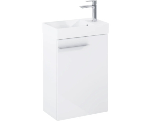 Wastafelonderkast met wastafel en kraan