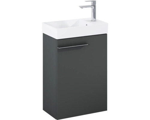 Wastafelonderkast met wastafel en kraan