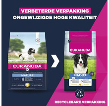 Eukanuba Mature droog hondenvoer, verbeterde verpakking