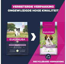 Verbeterde verpakking Eukanuba Puppy hondenvoer, ongewijzigde hoge kwaliteit