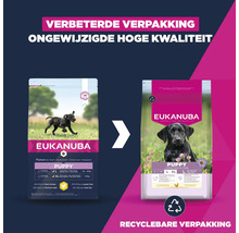 Eukanuba Puppy droogvoer met verbeterde, recyclebare verpakking