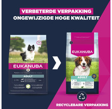 Eukanuba droogvoer voor volwassen honden, verbeterde verpakking