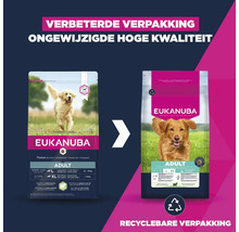 Eukanuba droog hondenvoer voor volwassen honden, verbeterde verpakking