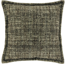 Vierkant kussen met gestructureerd oppervlak.