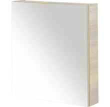 Spiegelkast met houten rand voor de badkamer