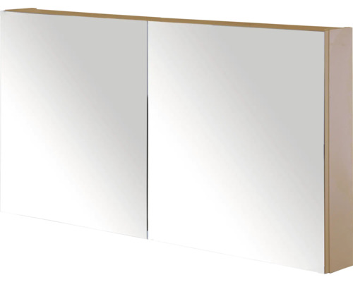 SANOX Spiegelkast met twee deuren dubbelzijdig 120x65x13 cm peach Spiegelkast met twee deuren