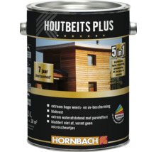 Houtbeits Plus blik met informatie over eigenschappen en toepassingsgebied