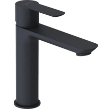 Zwarte wastafelmengkraan