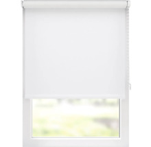 Wit rolgordijn op raam voor lichtregulering