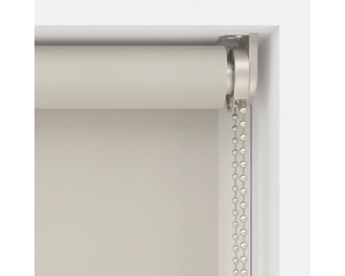 Detailopname van een rolgordijn met kettingbediening