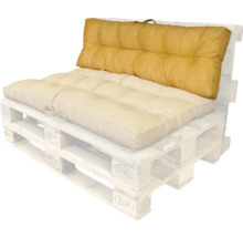 Palletkussen met rugleuning voor een palletlounge
