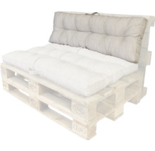 Palletkussen met rugleuning voor palletmeubelen