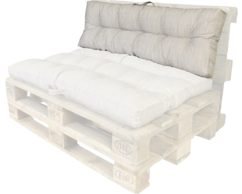 Palletkussen met rugleuning voor palletmeubelen